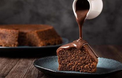 Ganache sô cô la không sữa cực kỳ đơn giản, thực ra 