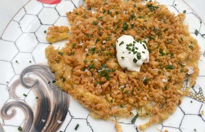 Bắt đầu buổi sáng của bạn với món trứng bác chiên giòn