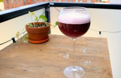 'Wine Float' là loại cocktail đông lạnh của mùa hè