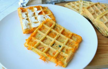 Nhét rau mùa hè của bạn vào bánh quế