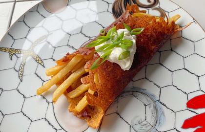 Chú ý: Tôi có món khoai tây chiên phô mai cách mạng