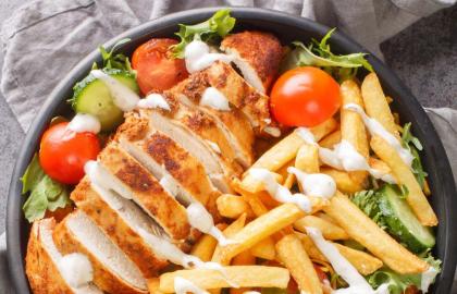 Khoai tây chiên là bánh mì nướng