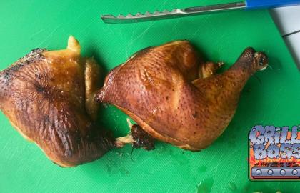 Trường hợp hun khói từng miếng gà