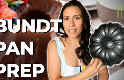 Làm bánh cho người mới bắt đầu: Cách chuẩn bị món Bundt Pan