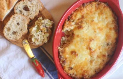 Bốn cách để làm món rau bina và atisô nhúng ngon hơn