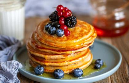 Ngừng ăn những chiếc bánh kếp nguội và dẻo