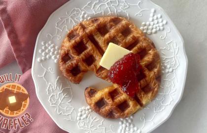 Waffle Bánh sừng bò mua tại cửa hàng của bạn