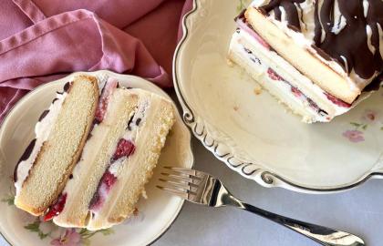 Làm bánh kem ngay trong khuôn Sara Lee