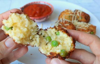 Súp lơ Arancini ít carb thực sự rất tuyệt vời