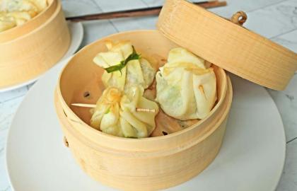 Làm bánh bao giàu protein bằng giấy gói lòng trắng trứng