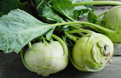 Làm quen với Kohlrabi với ba công thức nấu ăn dễ dàng