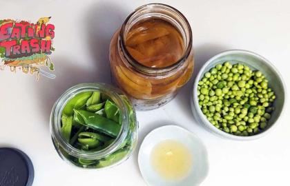 Biến những quả đậu rỗng thành một loại giấm có hương vị thơm ngon