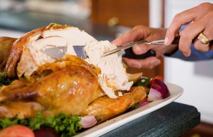Đây là hướng bạn nên cắt ức gà tây