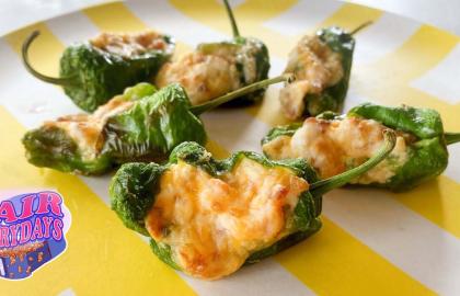 Ớt nướng Shishito chiên bằng không khí là một sự thay đổi thú vị trên món khai vị cổ điển