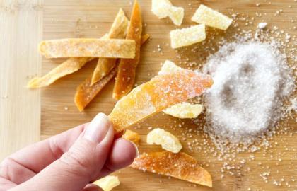 Làm 'Kẹo' chua với trái cây sấy khô và axit xitric