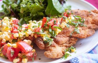 Tôi thực sự khuyên bạn nên nạo thực phẩm chiên của bạn bằng bột semolina