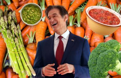 Đĩa Crudité của bạn thật nhàm chán và sai