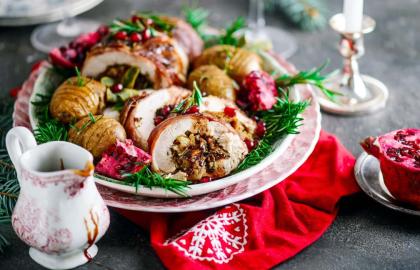 Đừng chỉ nướng món gà tây của bạn, món Roulade It