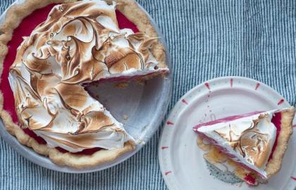 Bánh Meringue Cranberry là món tráng miệng hoàn hảo cho ngày lễ