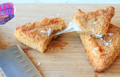 Mozzarella ở Carrozza là dễ nhất trong Air Fryer
