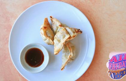 Bánh bao đông lạnh bằng chiên bằng không khí tạo ra một loại bánh giòn mới