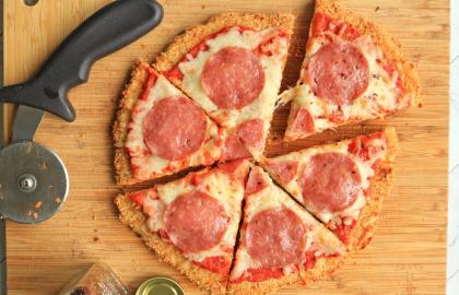 Chiếc bánh pizza vỏ gà này ngon hơn nó có quyền được như vậy