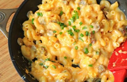 Hãy thử bữa sáng này Mac và phô mai